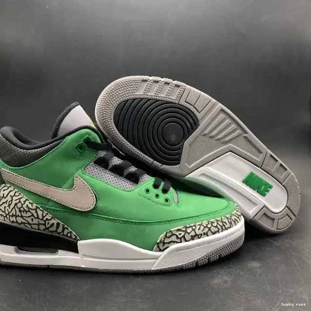 Cheap Husky Oregon shoes Retro AJ3 PE Jordan Air 867493 3 Tinker Ducks 0416